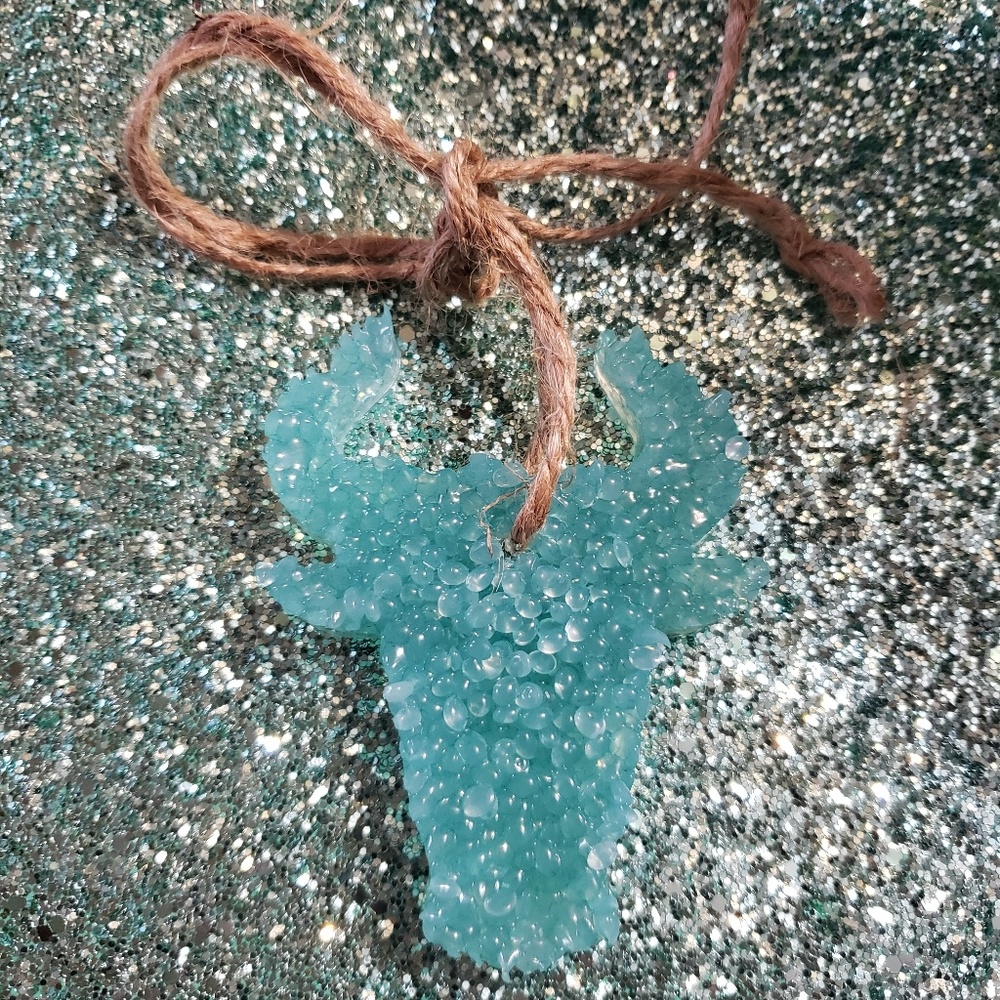 Pina colada car freshie